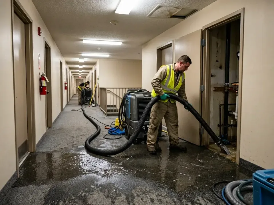 multi-unit-apartment-hallway-f-005 — frequently asked questions, Emergency Burst Pipe Water Extraction & Removal in Tremont,…